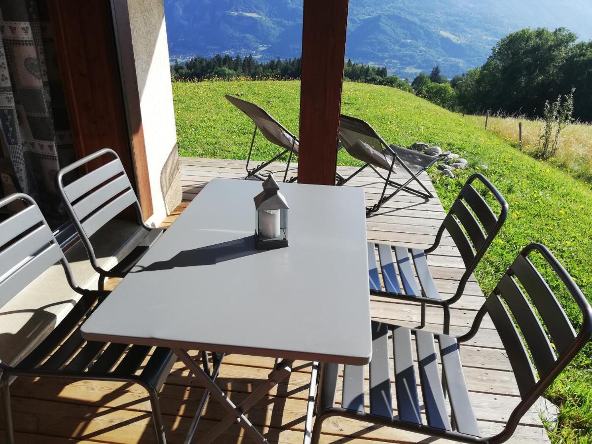 Rez De Chaussee Tres Calme Vue Mont-Blanc Combloux Exteriér fotografie